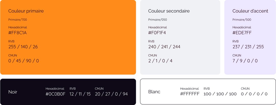Couleurs de Time2shine