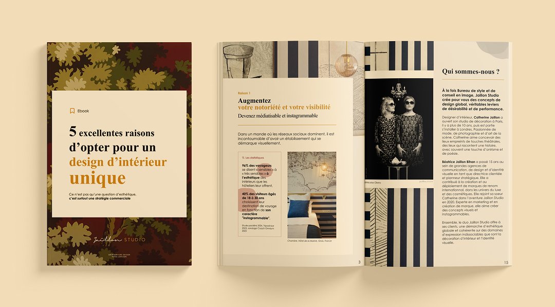 Jaillon studio - Tunnel de vente 4 3 pages de l'ebook hôtelier de Jaillon Studio