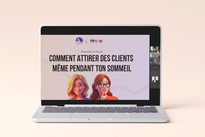 Jaillon studio - Tunnel de vente 11 Webinaire d'Audrey et Anna