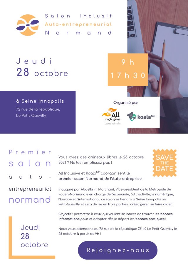 Save the date du salon