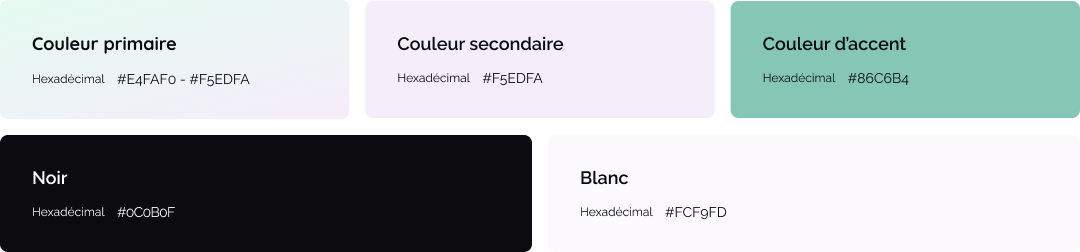 Couleurs de PULSE Transformative Coaching