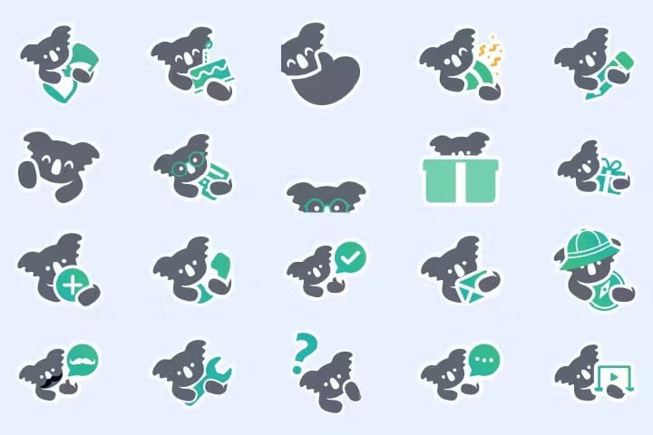 KoalaME – Emotes et mascottes