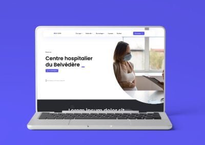 Hôpital du Belvédère – Refonte web