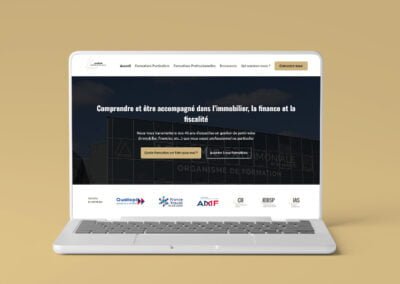 Académie patrimoniale – Refonte web