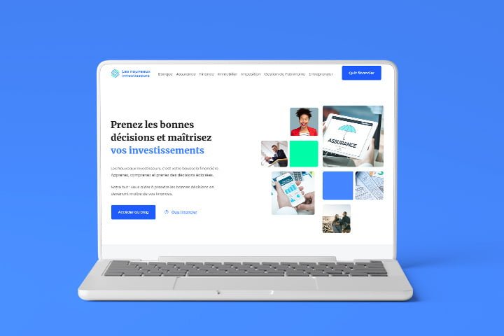 Les nouveaux investisseurs – Refonte web